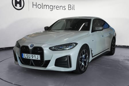 BMW i4 M50 xDrive Gran Coupé Glastak Laserljus Harman Kardon Elstolar Med Minne
