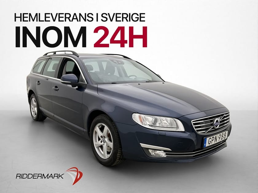 Bild 1 av Volvo V70 D4 Momentum VOC Värmare P-Sensorer BLIS Drag