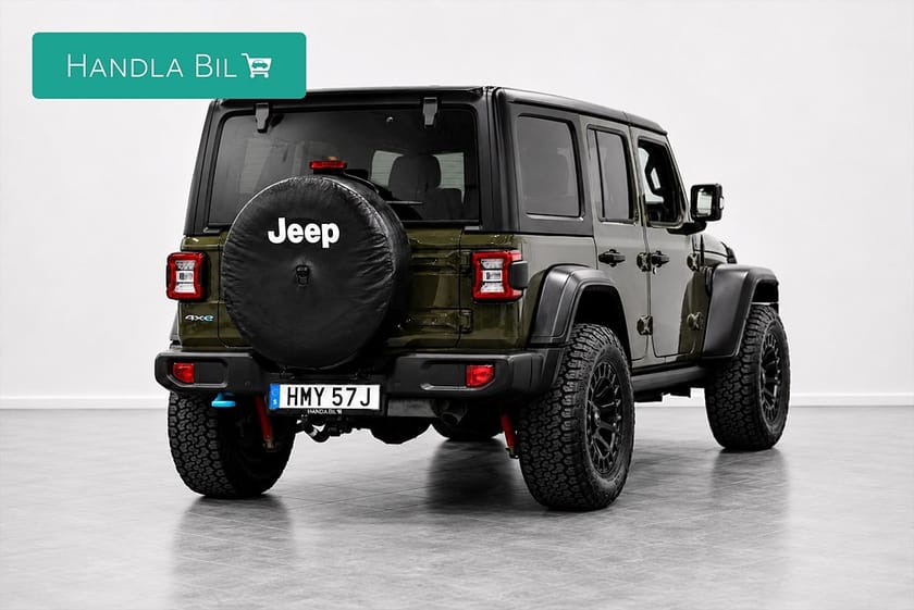 Bild 5 av Jeep Wrangler Unlimited 4xe Rubicon Diff 4x4 Alpine Skinn Drag 380hk