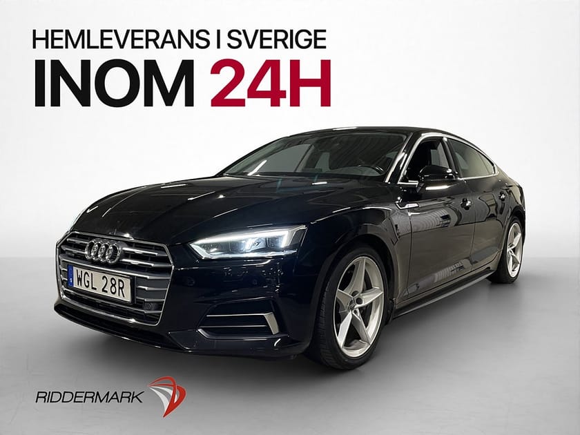 Bild 1 av Audi A5 Sportback 45 TFSI quattro Q 245hk Proline Sensorer Keyless