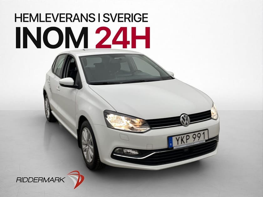 Bild 1 av Volkswagen Polo TSI 90hk 2-Brukare Bluetooth 0.47 l/mil