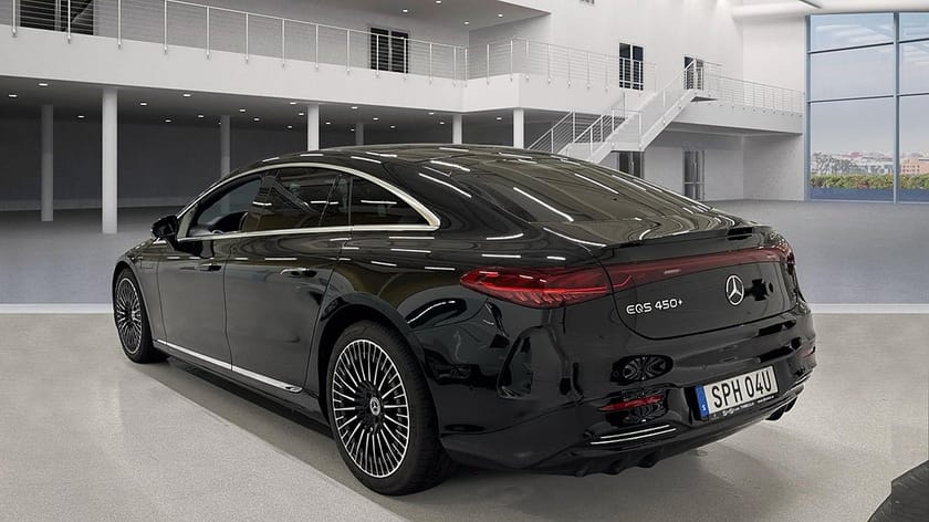 Bild 4 av Mercedes-Benz EQS 450+ AMG Line, Hyperscreen, Minnespaket, Pano, 360, HUD