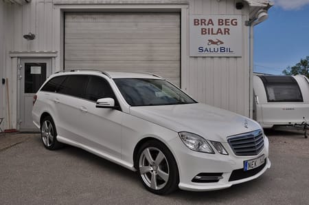 Mercedes-Benz E 200 T CDI BE Aut Classic Drag Läder