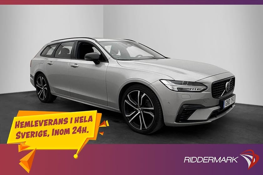 Bild 1 av Volvo V90 Recharge T6 AWD Ultimate Dark Pano H/K Luft MOMS