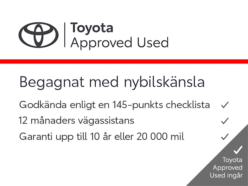 Bild 2 av Toyota Yaris Hybrid 1.5 HSD Active Komfortpaket / V-Hjul