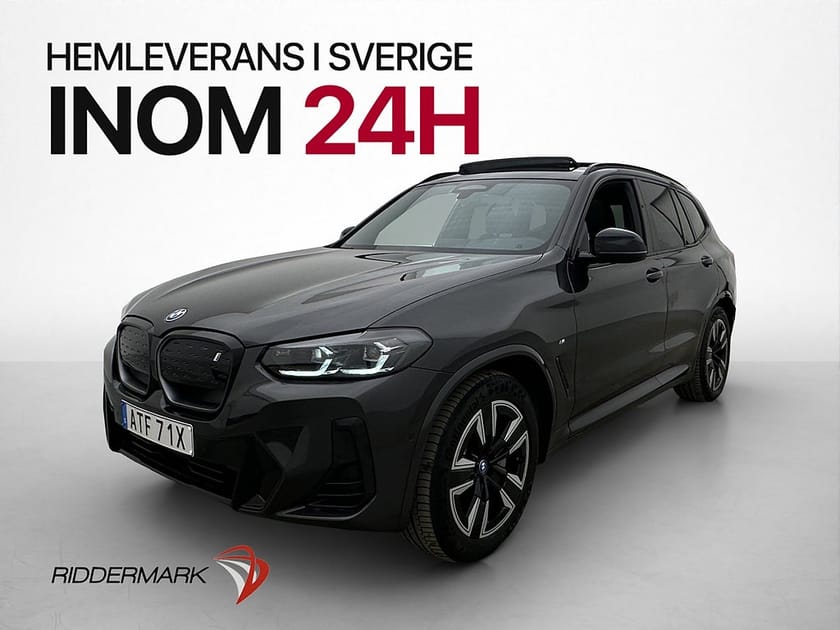 Bild 1 av BMW iX3 M Sport MOMS Pano Skinn Kamera Navi Cockpit Drag