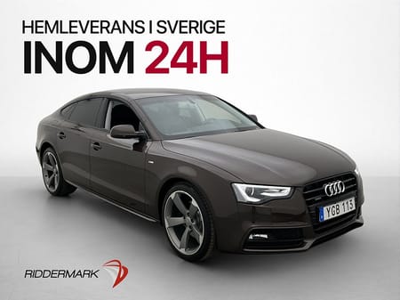Audi A5 Sportback 2.0 TDI 190hk Quattro S-Line Alcantara