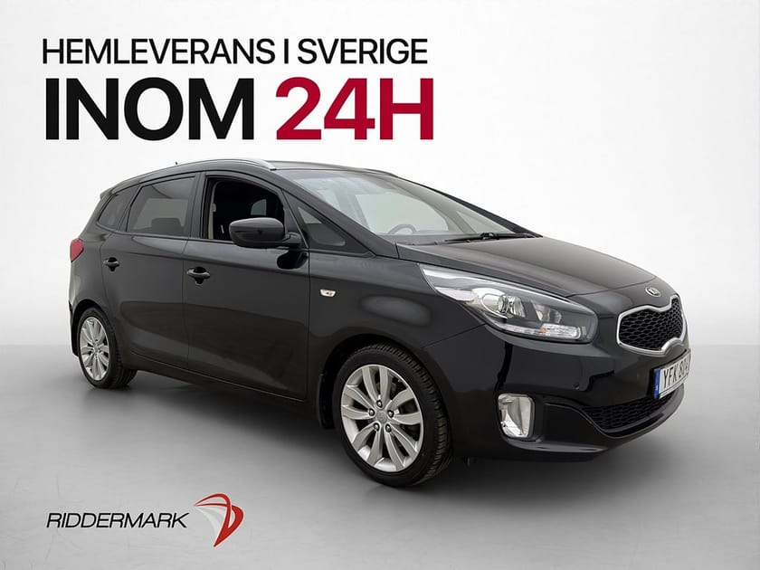 Bild 1 av Kia Carens 115hk 7-Sits P-Sensorer Rattvärme Farthållare