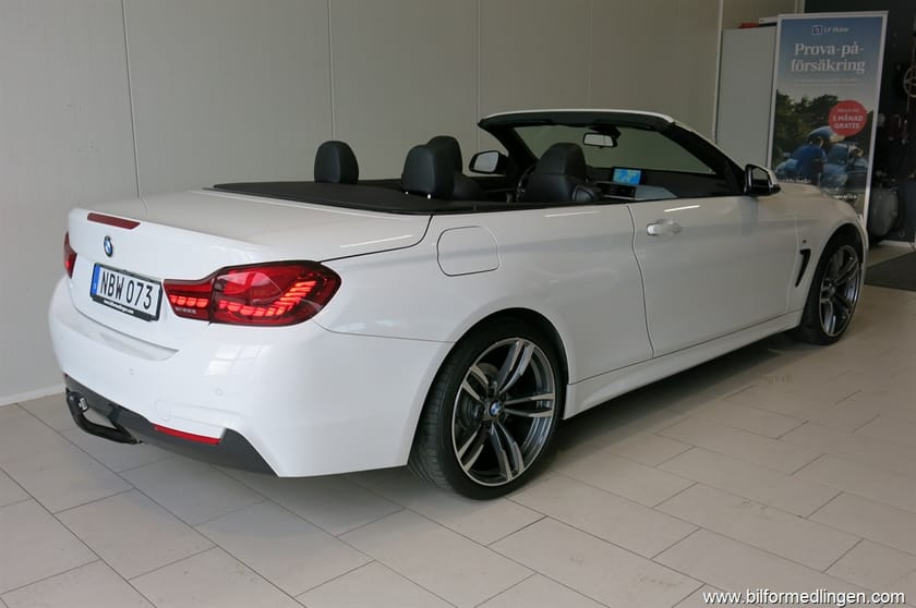 Bild 5 av BMW 430i xDrive Convertible 430 252hk M Sport Drag Navi Skinn m.m