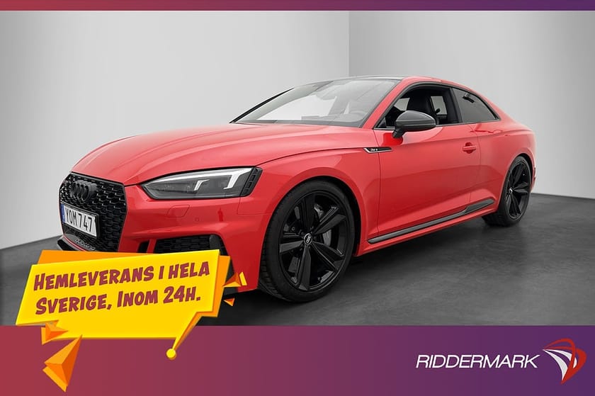 Bild 1 av Audi RS 5 Coupé RS5 Q 450hk Keramiska B&O HUD Massage Kolfiber