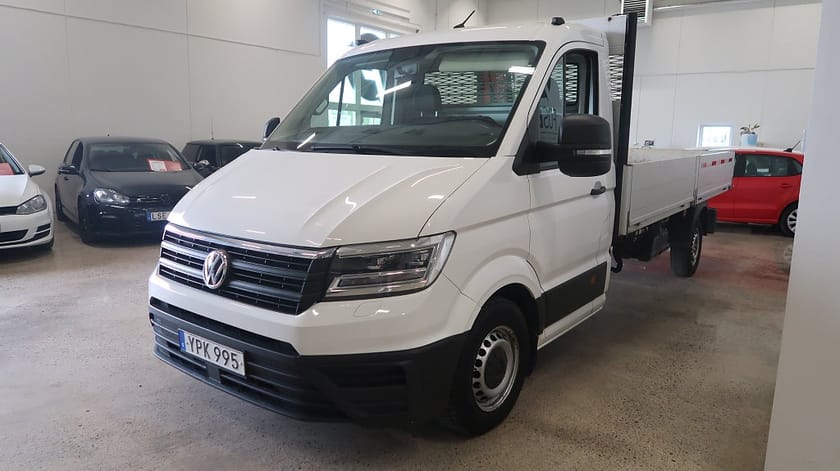 Bild 5 av Volkswagen Crafter Chassi 35 2.0 TDI Kran Nyservad Kamremsbytt Radiostyrd