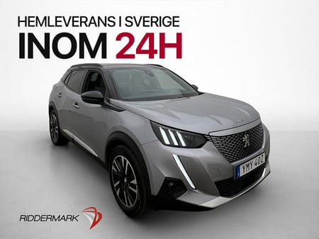 Peugeot e-2008 136hk Backkamera CarPlay Navi Halvskinn