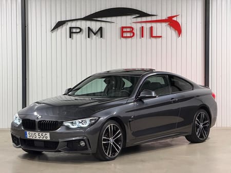 BMW 420d xDrive Coupé M-Sport Taklucka Cockpit H&K Adaptivfarth.