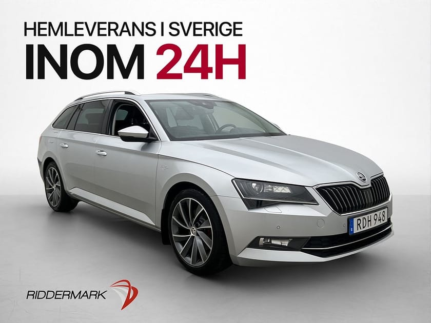 Bild 1 av Škoda Superb Kombi Skoda TSI 180hk L&K Canton Värmare Kamera Navi Drag
