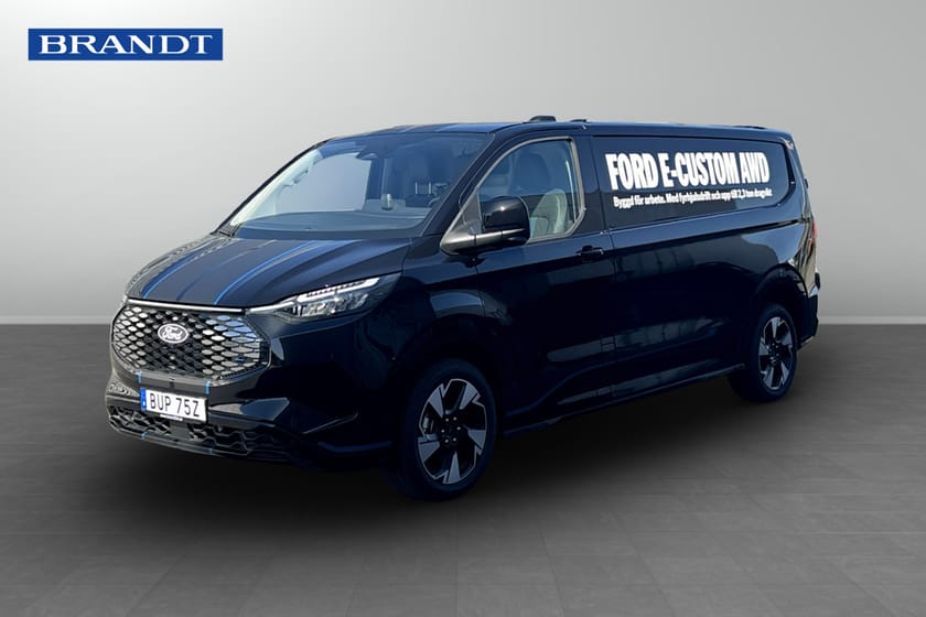 Bild 1 av Ford Transit Custom 82.5 kWh AWD E-Custom Skåp Sport 340L Elmotor 210kW/286hk 1-växlad El