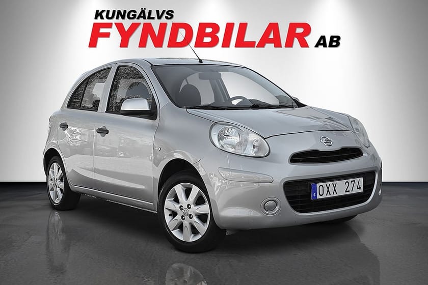 Bild 1 av Nissan Micra 1.2  RÄNTEKAMPANJ 3,45% 827:- MÅN