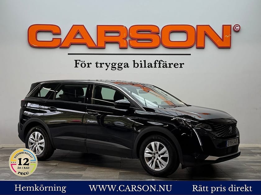Bild 1 av Peugeot 5008 1.2 PureTech 130 EAT Active 7-sits Apple Carplay Euro 6