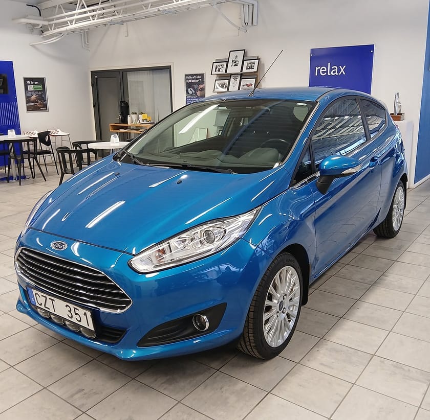 Bild 2 av Ford Fiesta Titanium 100hk 4.491 mil Mkt utr Kamrem bytt