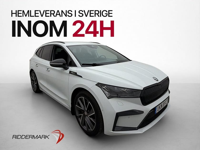 Bild 4 av Škoda Enyaq iV 80x Skoda 265hk Sportline Värmare Kamera CarPlay MOMS