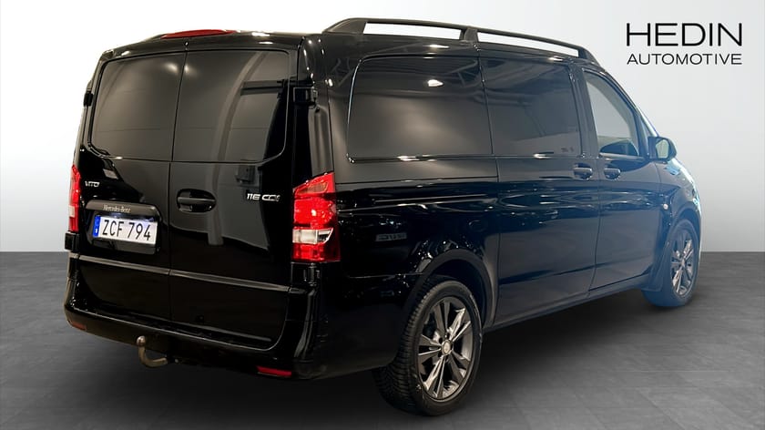 Bild 2 av Mercedes-Benz Vito 116 CDI 2.8t LÅNG Backkamera / Kupévärmare / Dubbla skjutdörrar