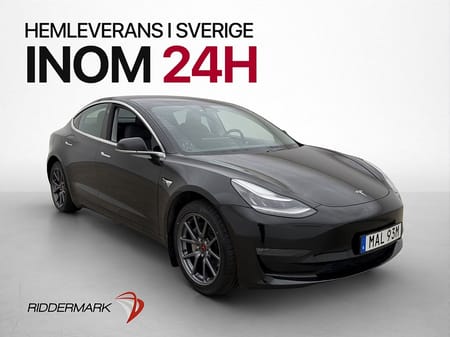 Tesla Model 3 Standard Range Plus Dragkrok Svensksåld