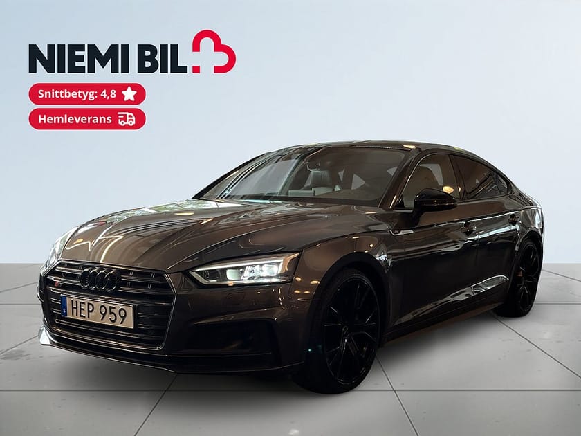 Bild 1 av Audi S5 Sportback SB 3.0 V6 Quattro Cockpit/Pano/B&O/Massage/Bvärm/S&V