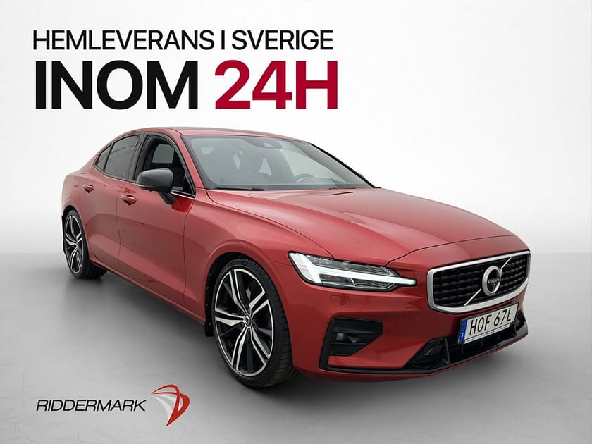 Bild 3 av Volvo S60 T5 250hk R-Design Pano H/K 360° Värm VoC HuD BLIS