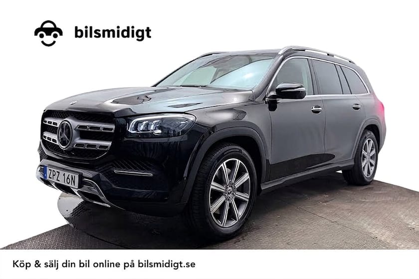 Bild 1 av Mercedes-Benz GLS 350 d 4MATIC 7sit Drag Airmatic Pano 360° HUD Burmester SE SPEC