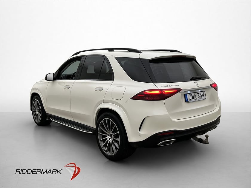Bild 4 av Mercedes-Benz GLE 350 de 4MATIC 4M AMG Line Pano Burmester Luftfjäd