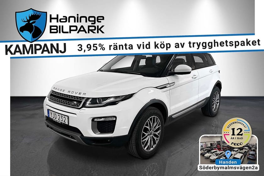 Bild 1 av Land Rover Range Rover Evoque 2.0 TD4 AWD SE SUPERDEAL 3.95% / SKINN / B-KAM