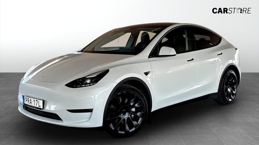 Bild 1 av Tesla Model Y Long Range AWD DRAG KAMERA PANO NAVI MOMS SOH 95 %