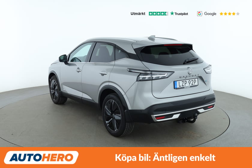 Bild 3 av Nissan Qashqai e-POWER 1.3 DIG-T Tekna / 360, Skinn, Drag, HUD, Carplay