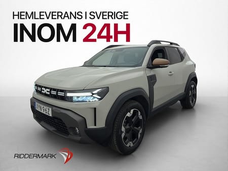 Dacia Duster HYBRID 140 141hk Cockpit Kamera CarPlay Farthållare