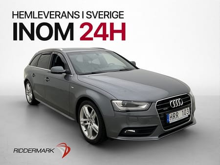 Audi A4 Avant 2.0 TDI S Tronic Quattro S-Line Drag 2-Brukare