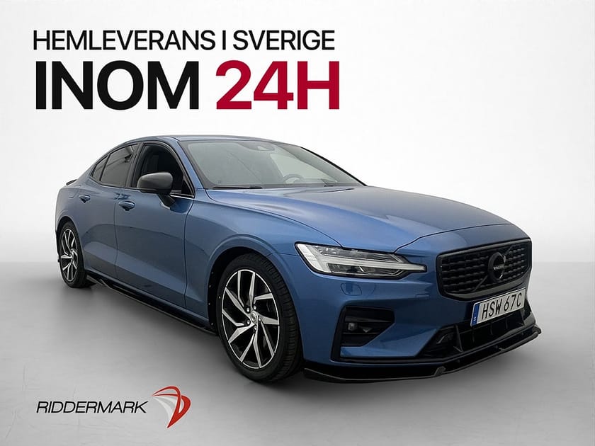 Bild 1 av Volvo S60 T5 250hk R-Design VOC Pano Värmare Kamera CarPlay