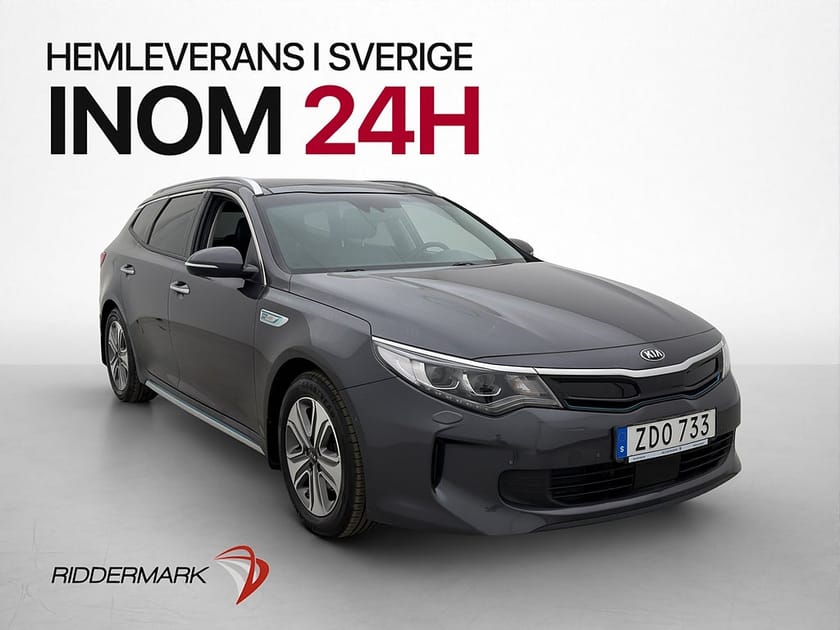 Bild 3 av Kia Optima Sport Wagon Plug-in Hybrid SW Plus 2 Pano Kamera Drag Ventilerade