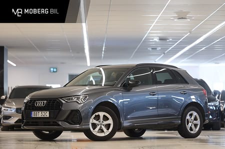 Audi Q3 45 TFSI quattro 230hk S Line B&O 360 Pano Drag