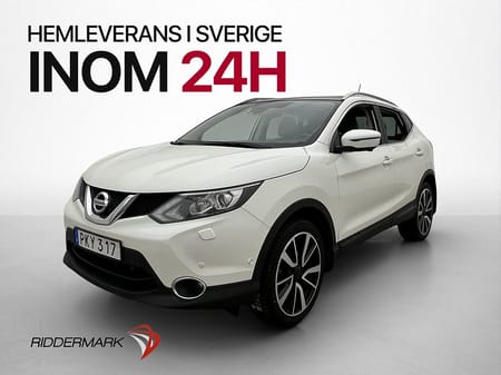 Nissan Qashqai 1.6 dCi Tekna 360° Drag Navi Halvskinn
