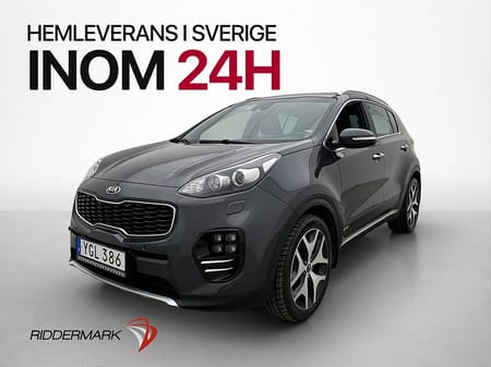 Kia Sportage 2.0 AWD GT-Line Kamera Dragkrok Skinn Rattvärme