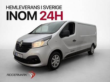 Renault Trafic Skåpbil L2 Värmare Drag B-Kamera V-Inredd Farthållare