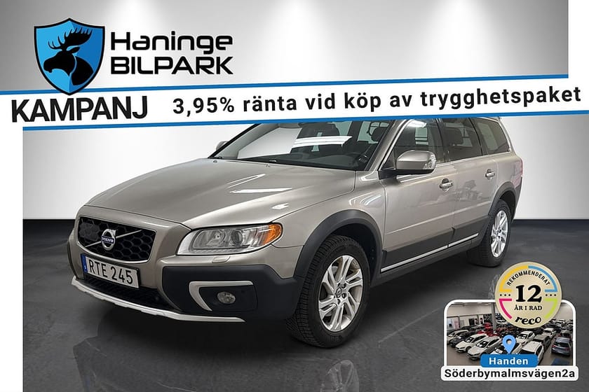 Bild 1 av Volvo XC70 D4 AWD Aut Summum Sollucka Nav Drag/SUPERDEAL 3,95%