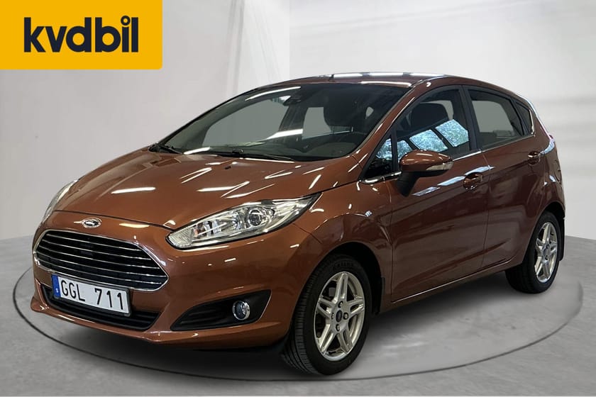 Bild 1 av Ford Fiesta 1.0T EcoBoost 5dr (100hk) Titanium