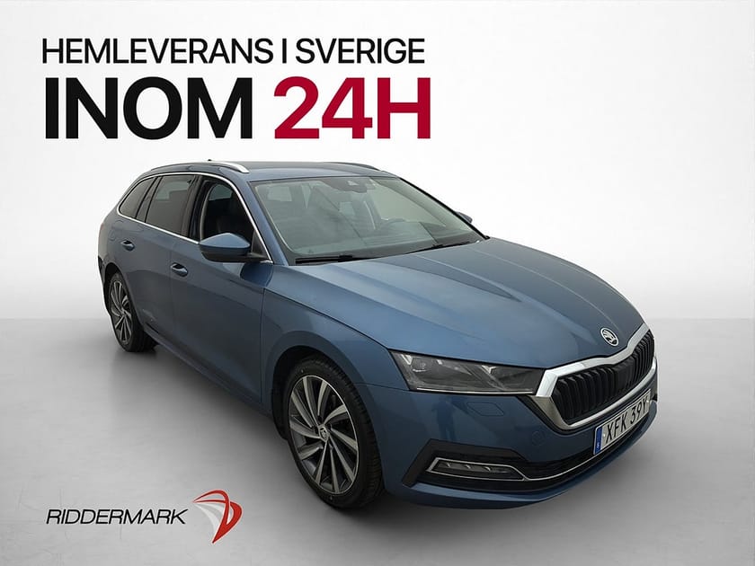 Bild 1 av Škoda Octavia Kombi Skoda 2.0 TDI 150hk Style Canton HUD Cockpit Drag