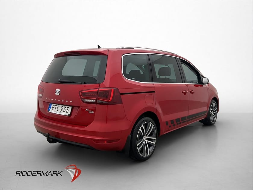 Bild 5 av SEAT Alhambra 2.0 TDI 4Drive FR-Line 7-Sits Drag Kamera Värm