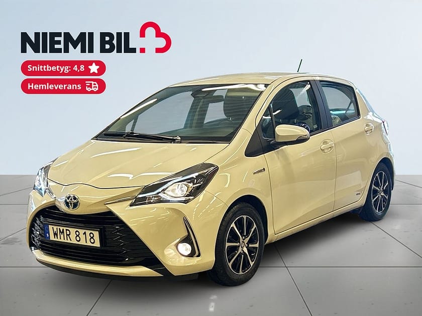 Bild 1 av Toyota Yaris Hybrid e-CVT Rattvärme/Kamera/MoK-Värm/SoV-Däck