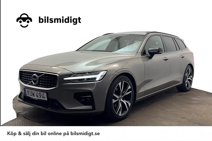 Bild 1 av Volvo V60 D4 AWD Aut R-Design Pano Navi Värmare Delläder MOMS