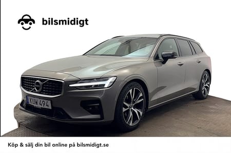 Volvo V60 D4 AWD Aut R-Design Pano Navi Värmare Delläder MOMS