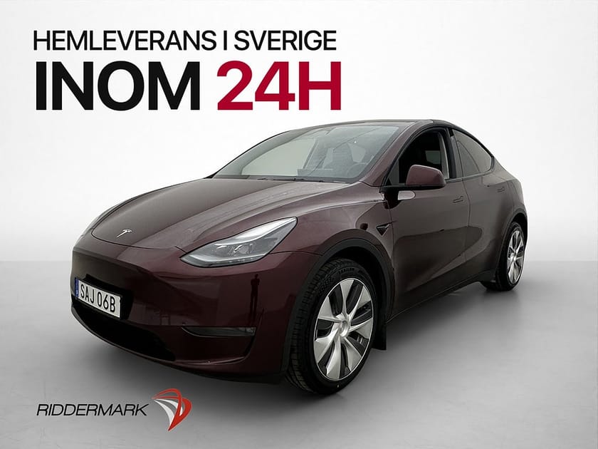 Bild 4 av Tesla Model Y Long Range AWD Svensksåld Panorama MOMS Drag