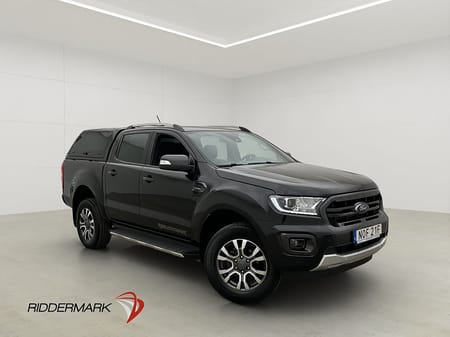 Ford Ranger Dubbelhytt Wildtrak 213hk 4x4 Värmare Drag Diff Kåpa Moms