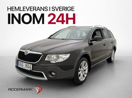 Škoda Superb Kombi Skoda 2.0 TDI 4x4 Elegance Pano Värm Dragkrok Skinn